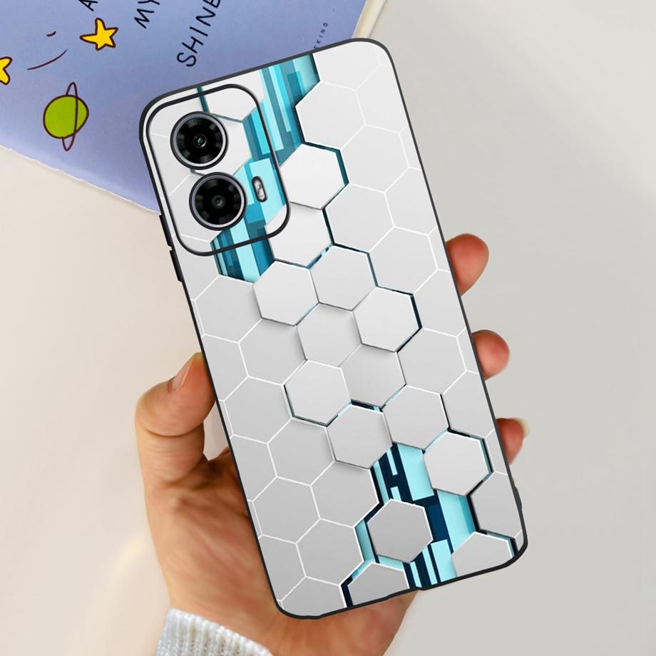 Per Motorola Moto G24 / G24 Power / G04 / G04s / Motorola E14 Custodia Carina Cartone Animato Lusso Morbido Silicone Cover Posteriore Capas