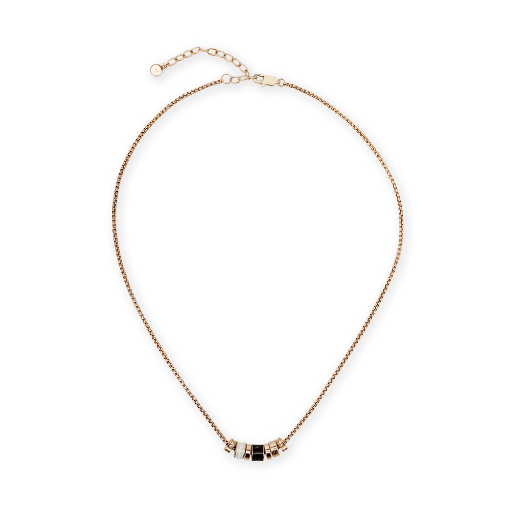 Emporio Armani Beaded Waist Pendant Necklace With Crystals Women Necklace EGS2424221