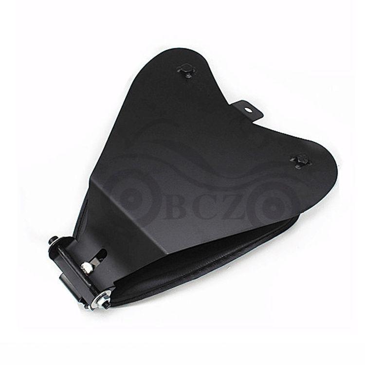 Harley Motorcycle Retro Spring Seat & Flame Cushion Bag Set