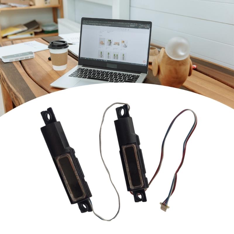1 Pair Laptops Built in Internal Speaker Kit Left + Right Replacement for  E5480 E5490 E5491 E5495 5480 P72G