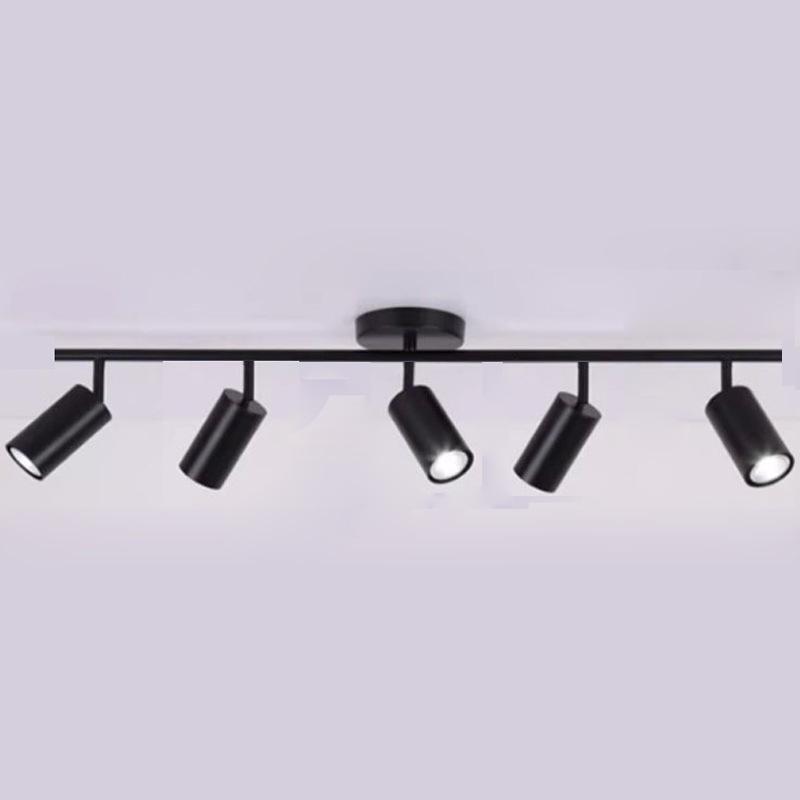 Modern Gold Multi-Head Spotlight Wall Lamp for Bars, Restaurants, and Cloakrooms