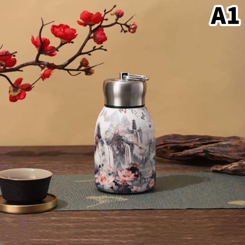 316 Edelstahl Isolierbecher 300ml Auslaufsicher Kaffeetasse Langlebig Tragbar Schlank Isolierte Thermos-Kaffeetasse Wasserflasche