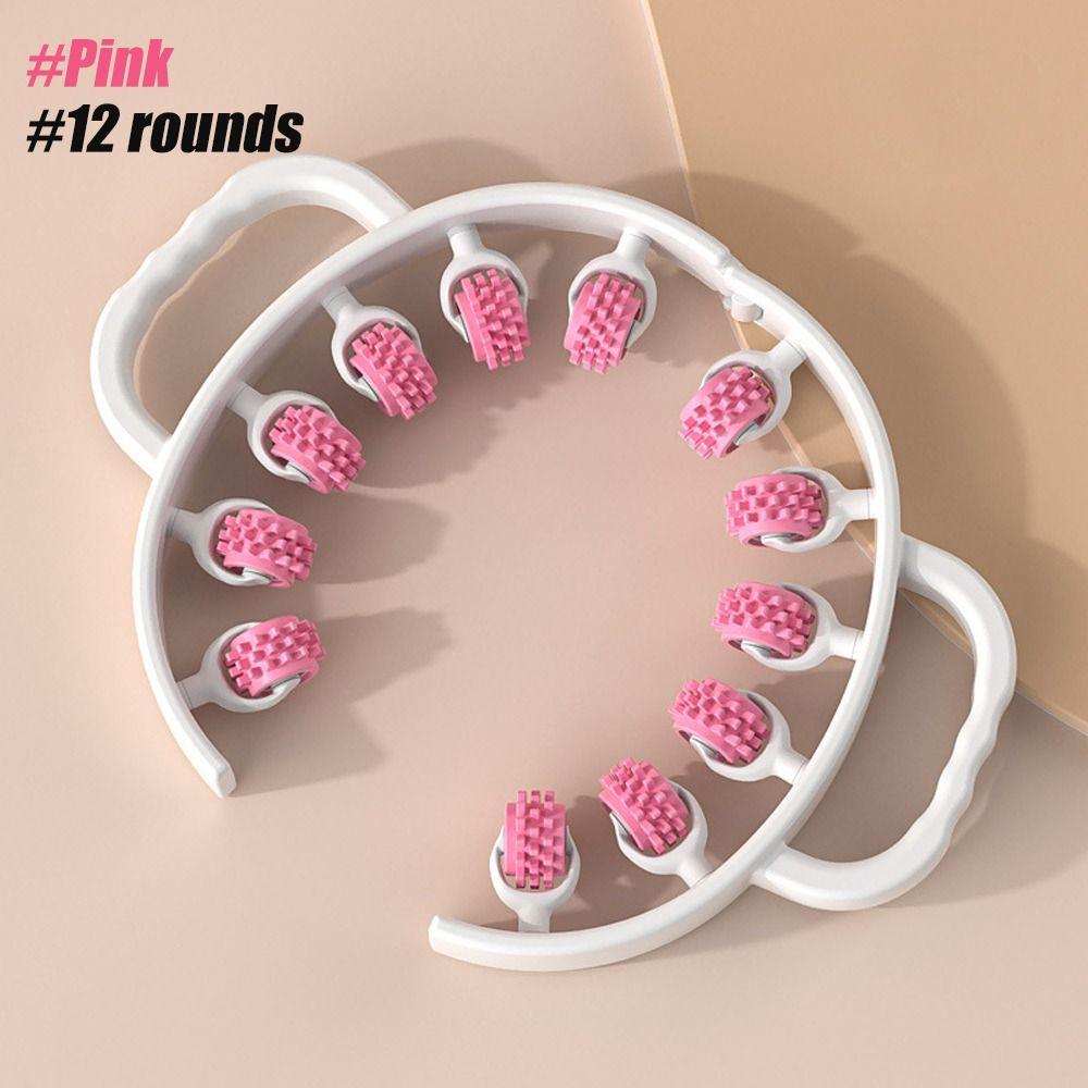 12 Wheel Slimming Roller Massage Leg Massager Abdominal Muscles Massager  Muscle Myofascial