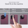 For OPPO A5 4G Global Glass IMAK High Definition Glass Lens Film Black Version