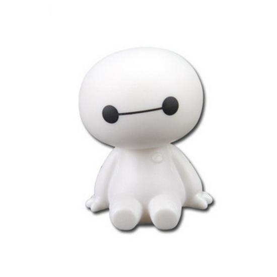 White Bobblehead Doll Car Ornament & Phone Holder - Car Accessories & Decorations