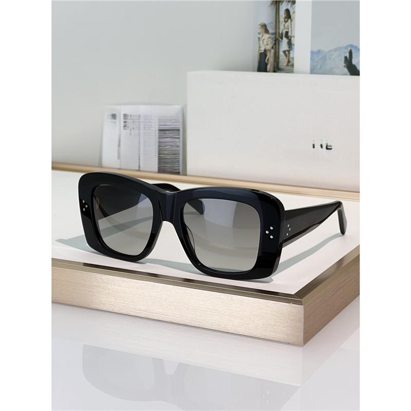 

Women s Fashion Large Frame Acetate Sunglasses with UV Protection - Model CL40321 Standard