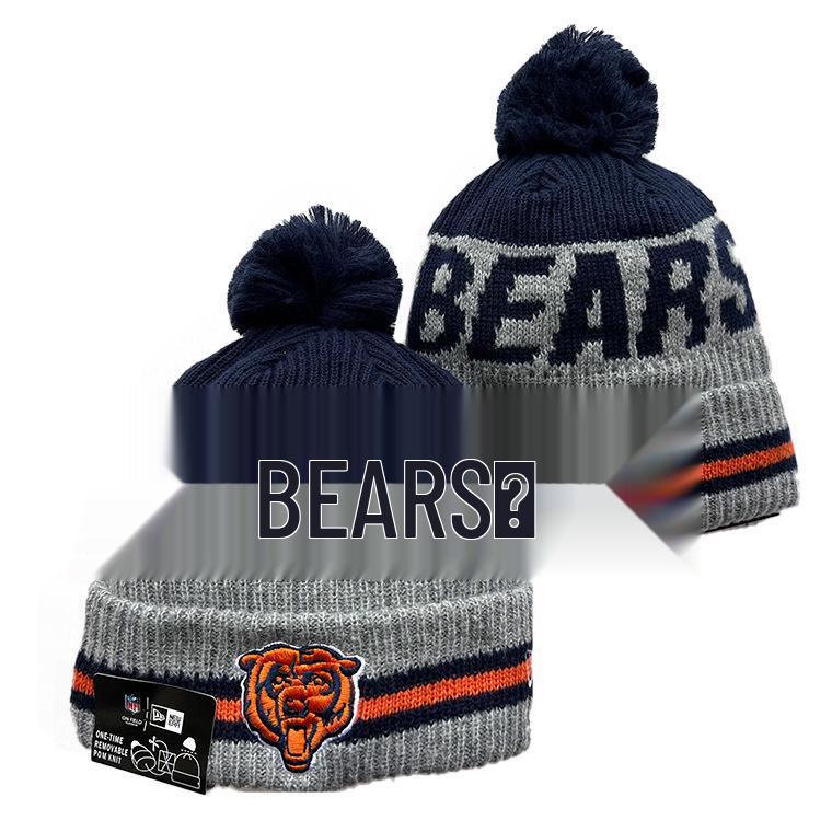 49er Team 2025 Autumn/Winter Wool Pom-Pom Knit Hat - Warm Embroidered Couple Style