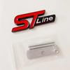 3D Metal ST Line Logo Car Front Grill Emblem Sticker Trunk Badge For Ford Kuga MK3 MK4 S Max Focus Puma Fiesta Accessories