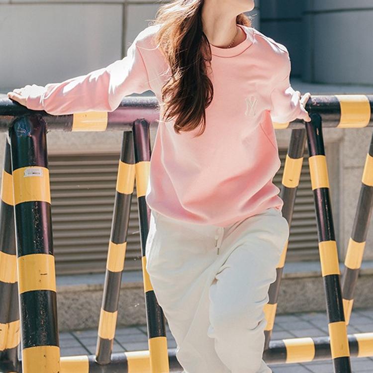 New MLB Sweatshirts Unisex Pink 31MTR1941-50P