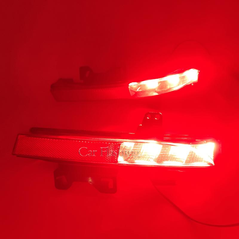 Car Rear Bumper Reflector Light Rear Brake Light Tail light For Land Rover Discovery Sport 2015 2016 2017 2018