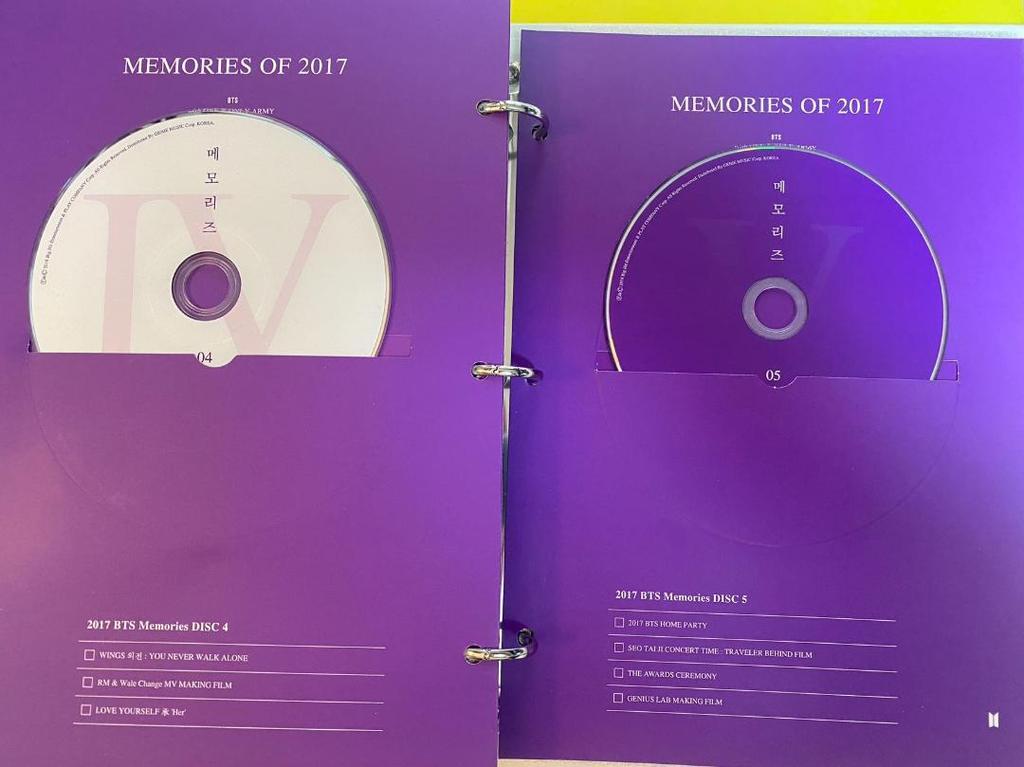 [USED] BTS Jin Memories 2017 DVD Korean Edition Seokjin