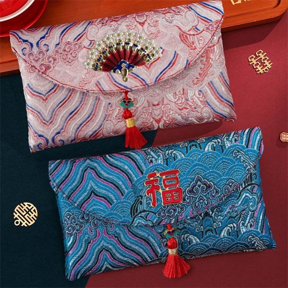 Traditional Wedding Money Pocket Chinese Style Red Packet New Year Red Envelope  Spring Festival