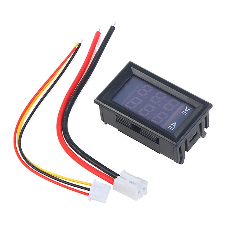 0.28"Led Dc0-100V 10A Digital Voltmeter Ammeter 2 In1 Multimeter Tester Detector Dual Led Display Auto Car