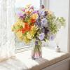 Silk Artificial Flowers Morning Glory Wedding Home Room Table Decor Wreaths Bridal Bouquets Vase Celebration Surpise For Friends