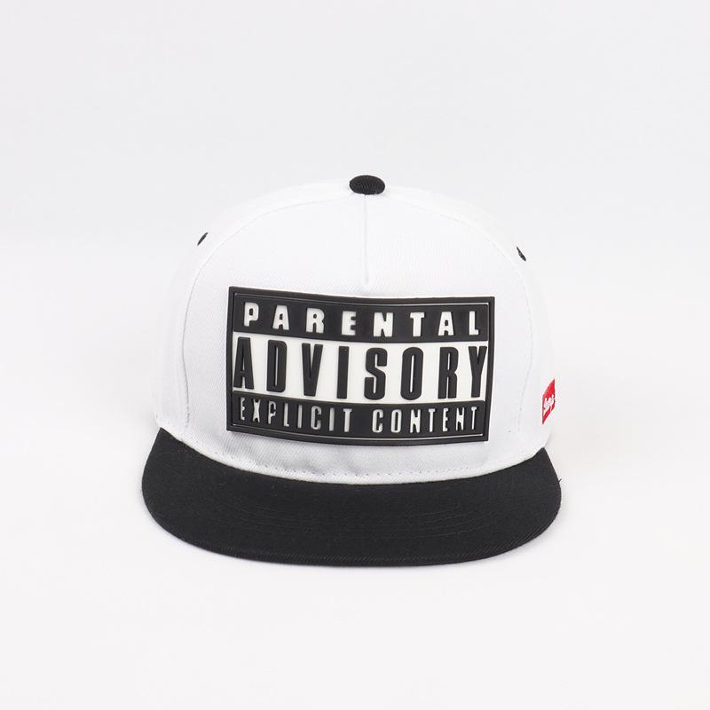 Trendy 3D Letter Print Flat Brim Baseball Cap - Unisex Hip Hop Skate Style