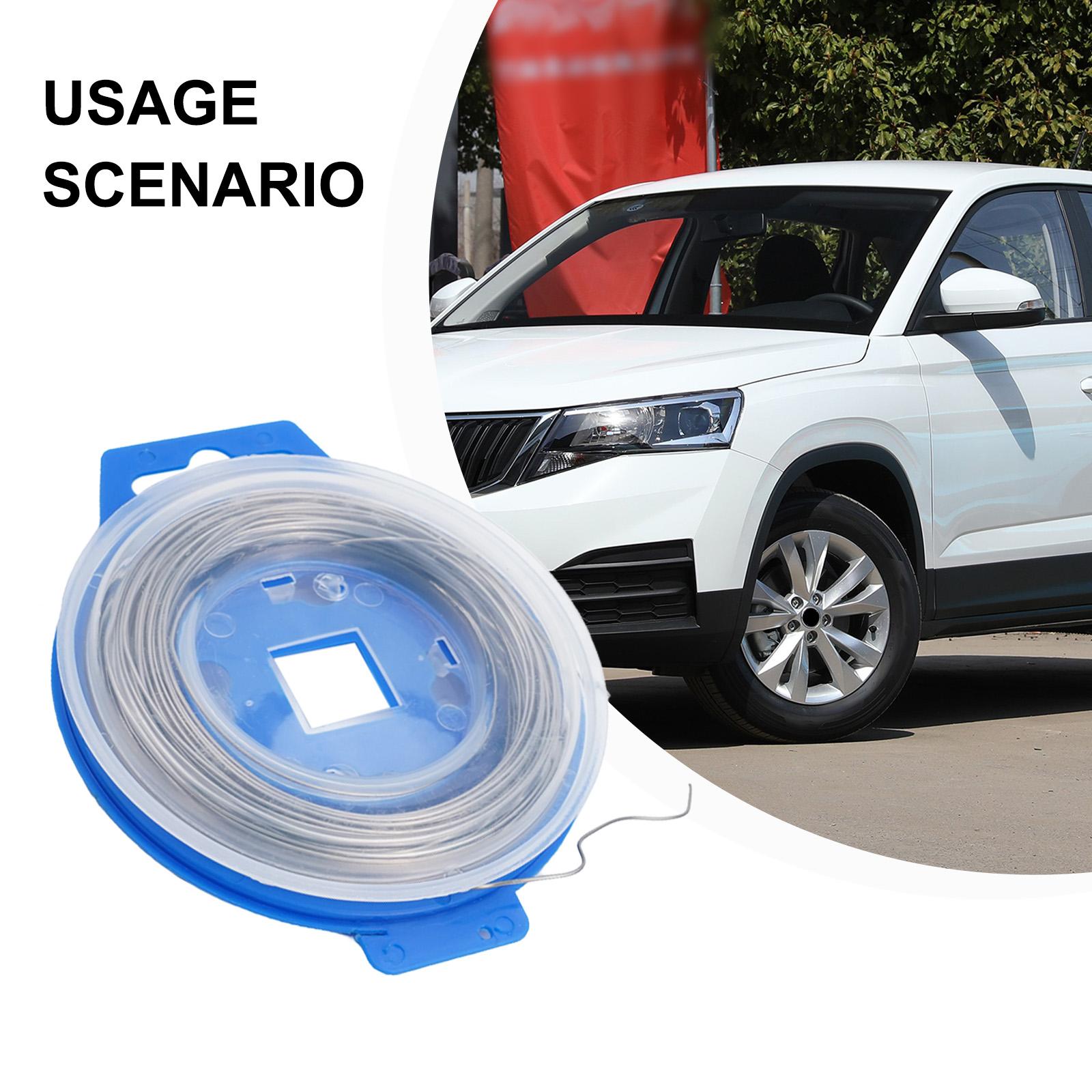 

Stainless Safety Wire 50 Ft Roll Stainless Steel Annealed Air Craft Grade Safety Lock Locking Tie Motorcycle Car Accessories israel