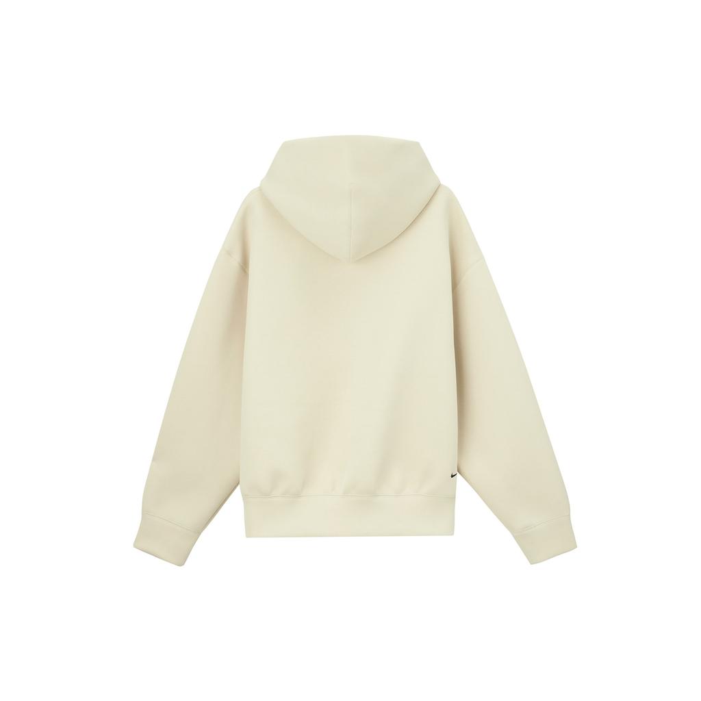 Nike Tech Solid Knit Hooded Casual Soft Sweatshirt Men Sweatshirt Light-Khaki Black HM9790-234