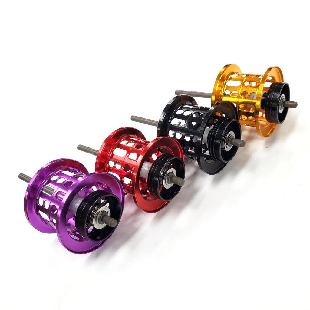 VISPREA For Daiwa DAIWA TATULA 80 80H 80XH Compatible Bait Reel Replacement Spool Shallow Groove Spool Shallow Spool Bait Finesse Spool Metal Spool