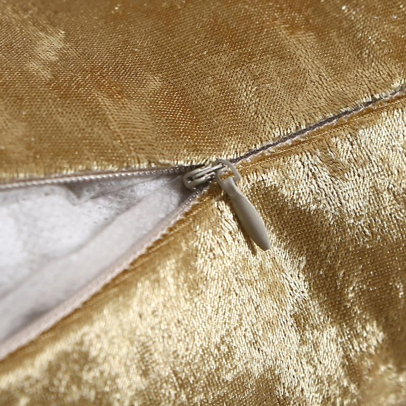 İskandinav Yastık Kılıfı Buz Ezilmiş Kadife Gümüş Ev Atmak Yastıklar 45X45 Minder Örtüsü Dekoratif Yastıklar Parlak Yastık Kapakları