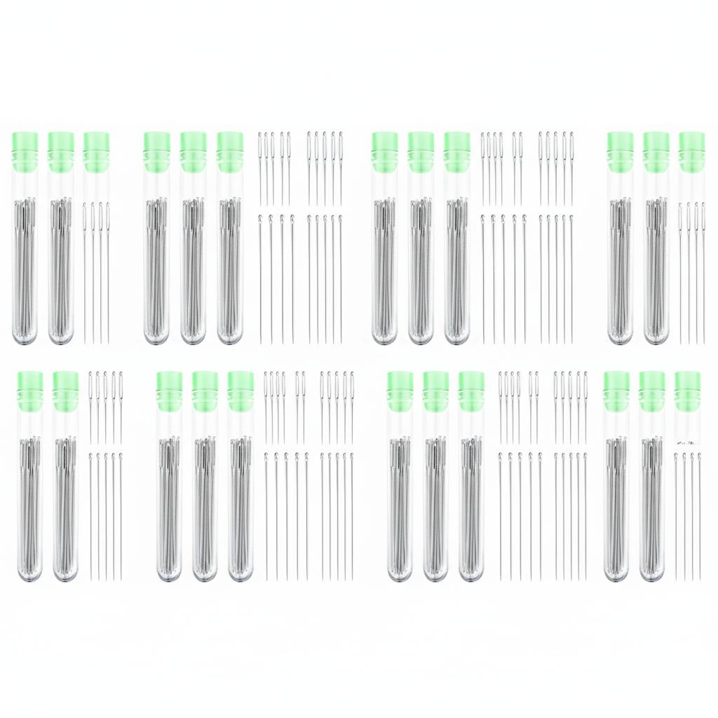 1/2/3/4/8box Big Eye Sewing Needle Universal Regular Useful Sewing Needles for Sewing Crochet Knitting Embroidery Sewing Tools