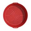 Silicone Air Fryer Liner Round Square Foldable Mat for Baking Food-Grade Basket Non-Stick Heat Resistant Air Fryer Accessories