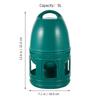 Large Capacity Bird Water Dispenser for Pigeons Parrots Doves Sturdy Round Smooth Detachable Easy Clean Portable Household Zoo