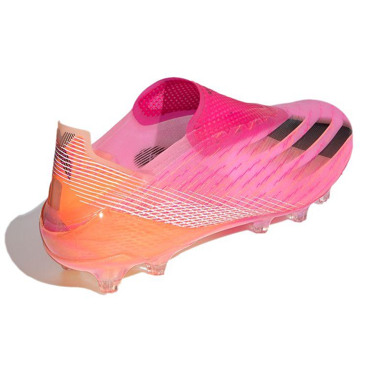 Adidas X Ghosted+ AG Šokově růžové Pánské Tenisky Jádrově černá Křiklavě oranžová FY8923