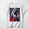 T-shirt Oversize a Maniche Corte Grigio Chiaro Lavato Vintage con Raffigurazione di Spider-Man: Across the Spider-Verse Miles Morales che cade attraverso la città Dinamico