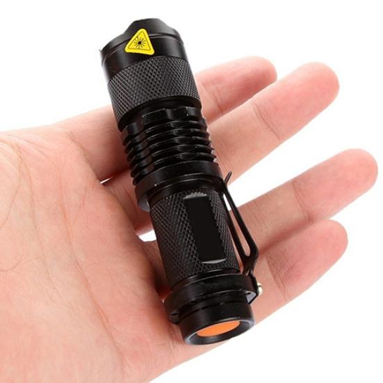 

Мини-жесткий фонарь-фонарик, светодиодный фонарик, лампа Ultrafire, масштабируемый фонарик-ручка