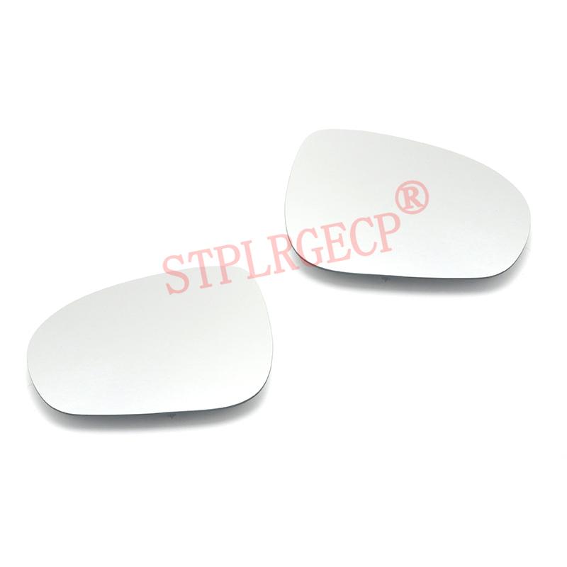 Car Exterior Side Electric Rearview Mirror Lens with Heating Heated Glass with Base for Fiat 500X 2014-2024 LH RH