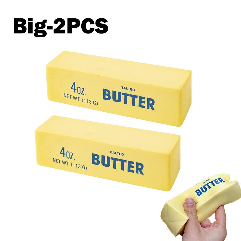 Butter Stick Squishy Gift Slow Rising Squeeze Stress Relief Fidget Gift for Kids Adults Funny Decompression Birthday Gift