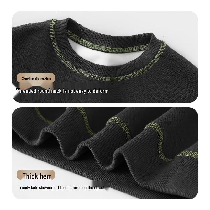 Badi Badi Kids' Plush Lined Sweatshirt