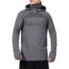 Under Armour Sports Training Hooded Long Sleeve Sweatshirt Men Sweatshirts Gray 1356608-012