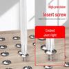 Dual-Use Magnetic Screwdriver, Double-Ended Phillips/Flathead, Chrome-Vanadium Steel.
