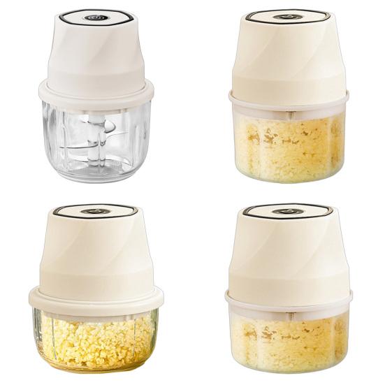 Prensa de Ajo Punch de Ajo Juego de Picadora de Ajo Multiusos Resistente a la Corrosión para Carnes Frutos Secos Verduras y Especias Fácil de Limpiar Herramienta de Cocina que Ahorra Tiempo