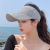 Polyester Empty Top Hat Anti-UV Sun Hats New Baseball Cap  Beach
