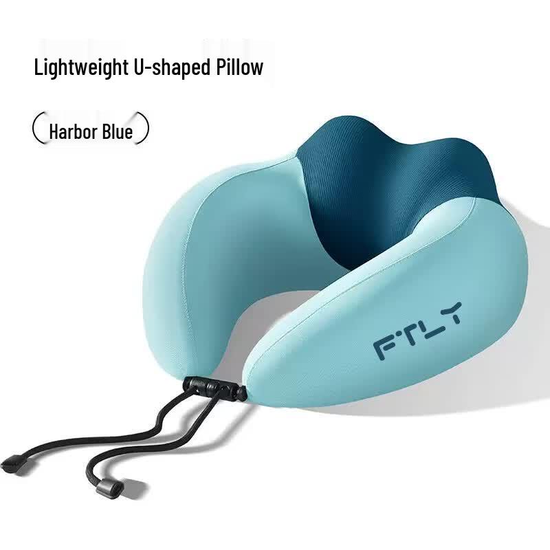FTLY UXZ0801 Lightweight Inflatable U-shaped Travel Pillow
