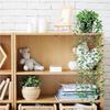 2pcs Artificial Eucalyptus Plants Indoor Outdoor Natural Vine Potted Plant Hanging Decoration Room Decors
