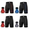 Mens Cycling Shorts With Gel Pad Quick-Dry Breathable Road Mountain Bike Riding