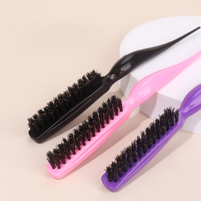 1 Pcs Professional Hair Brushes Comb Teasing Backcombing Hair Brush Slimline Styling Tools  Hair Comb