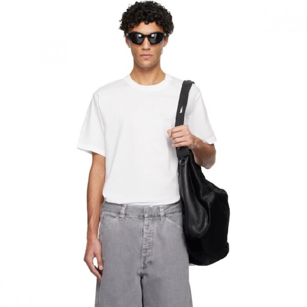 Arc Teryx 25 Fw WhiTe Crag Sl CoTTon Ss T shirT 252340m213002 XL