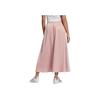 Adidas Originals Logo Woven Breathable Comfortable Casual Long Skirt Women skirts Pink EK4550