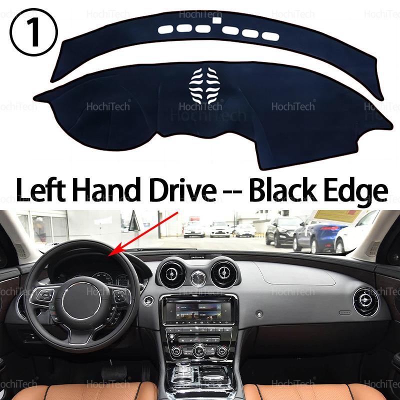 Dashboard Cover Avoid Light Anti-Slip Anti-dirty Mat Pad Sunshade Dashmat Protect for Jaguar XJ XJL X351 2010- LHD RHD