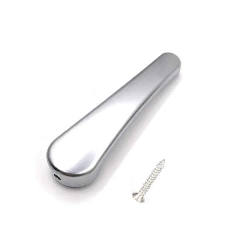 1pc Silver Toilet Door Handle for Elddis Compass Bailey Hymer Caravan or Motorhome Interior Door Hardware RV Accessories