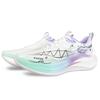 Li Ning Red Hare 7 Pro Cushioning Slip Resistant Breathable Lightweight Low top Running Shoes Men's White Purple ARPU001-7(Team373-)