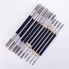 5Pcs Double Head Pottery Hole Puncher Carving Tool Wood Handle Stainless Steel Clay Sculpting Tool For Ceramic Crafting