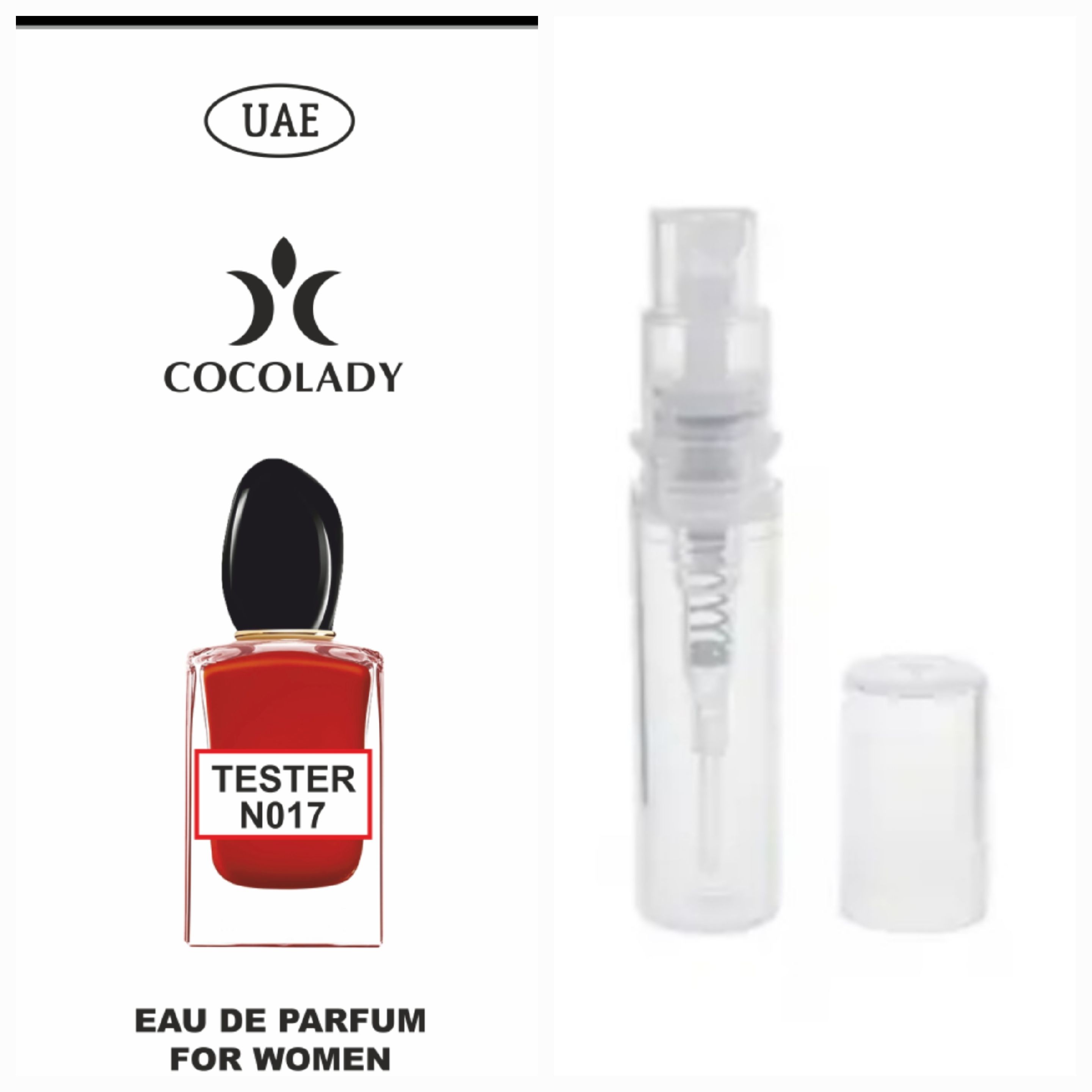 

Чи є парфумована вода RED PARFUM для жінок №017 у списку 3 ml