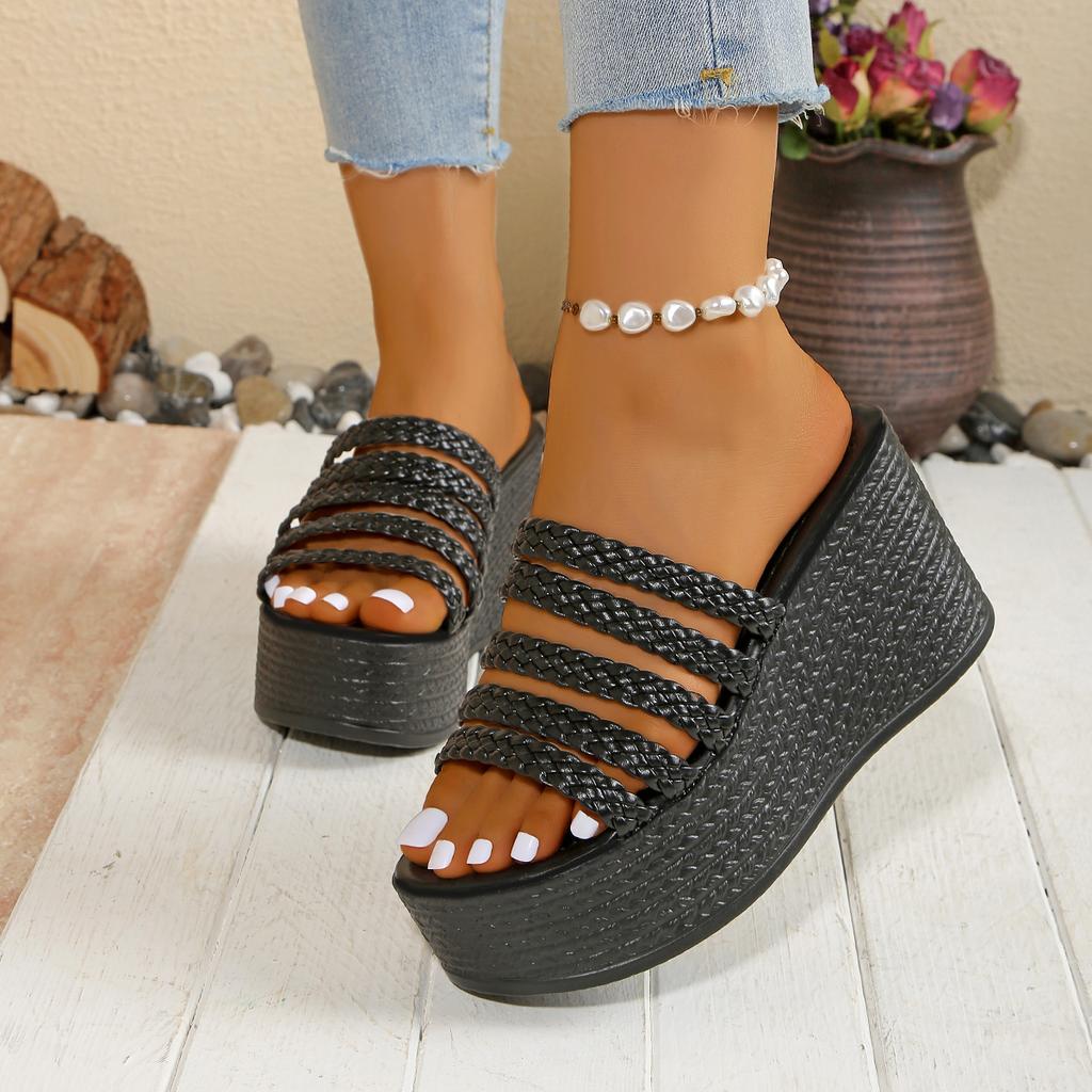 Mode Damen Sandalen Sommer Neu Outdoor Strandsandalen Designer Freizeit Sandalen Große Größe Bequem Heiß Flache Keilschuhe für Damen