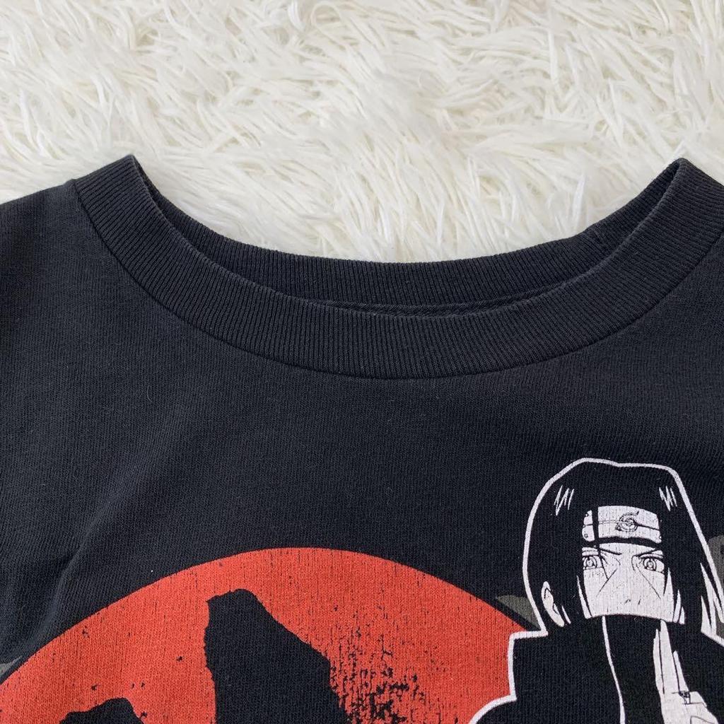 [USED] Naruto Shippuden Anime T-Shirt, Medium, Black, Uchiha Itachi, Akatsuki