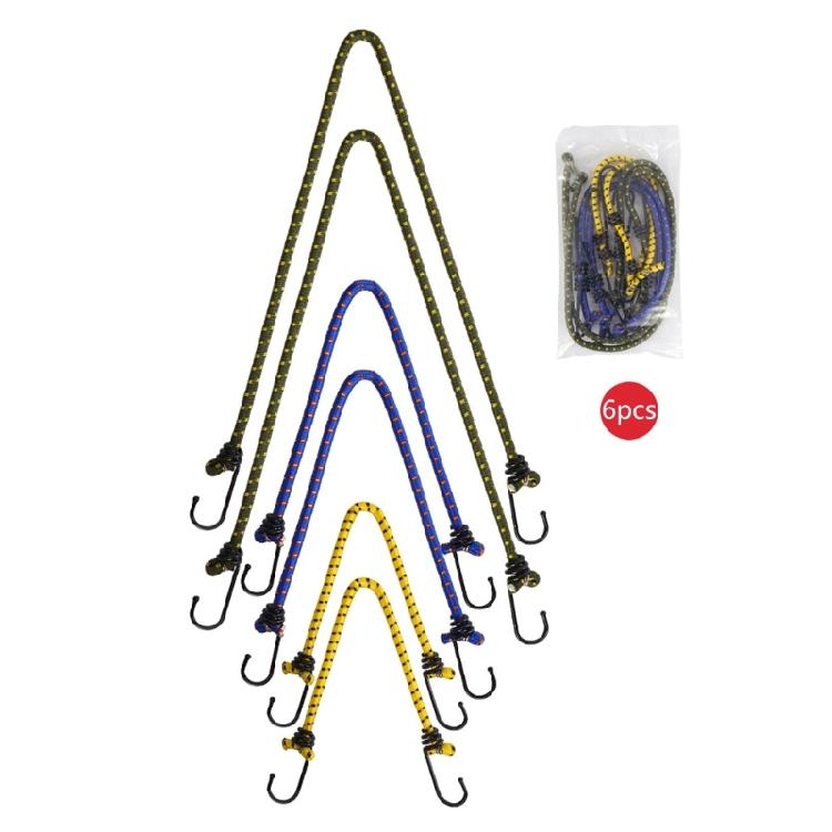 Camping Bungee Cord Elastic Tie Strap String Kayak Cycling Luggage Packing Ropes
